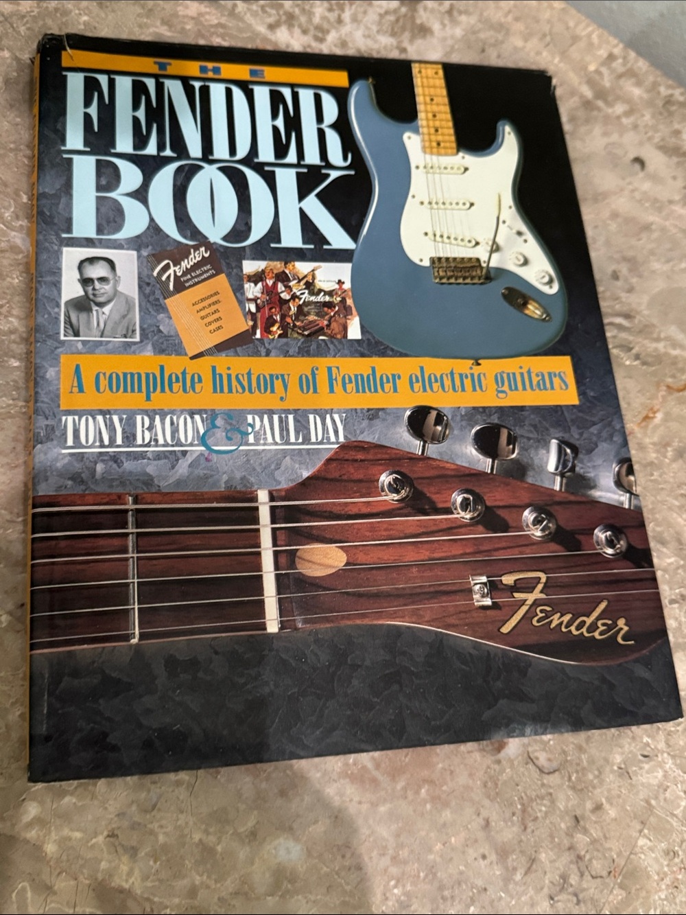 The Fender Book A complete history of fender guitars by Tony Bacon and Paul Day